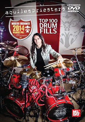 ミュージック aquilespriester TOP 100 DRUM FILLS DVD Mel Bay Aquiles Priester's Top 100 Drum Fills DVD for sale online