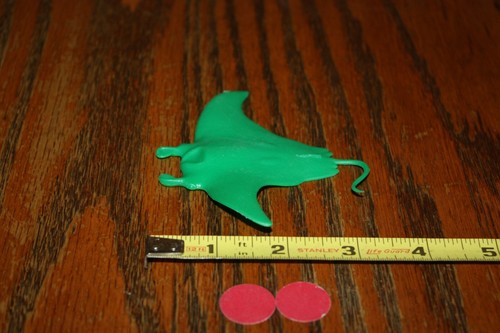 Vintage MPC Green Manta Ray Creature of the Sea or Fish A - Marx - Picture 2 of 10