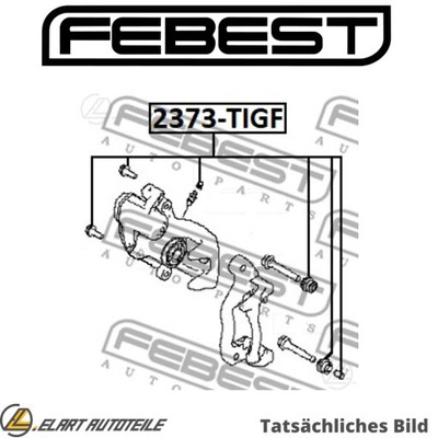 Faltenbalg Bremssattelführung - Febest 2373-tigf for sale online