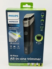 Philips Norelco Multigroom Series 5000 18 Piece, Beard Face, Hair, Body and Inti