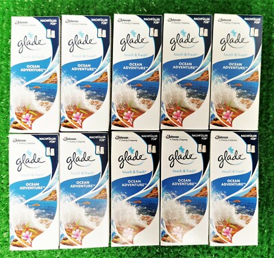 (299 /l) 10x Glade touch & fresh Ocean Adventure Nachfüller Minispray Versand0 