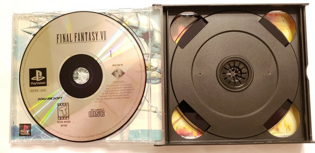 Final Fantasy VII Greatest Hits Edition (PlayStation 1, 1997