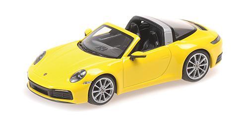 Minichamps 1:43 Porsche 911 (992) Targa - 2020 - Yellow 410069562-image