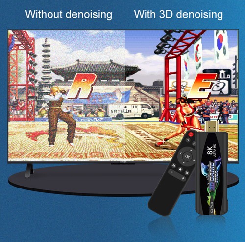 X3 Plus Game TV Stick TV Box 64GB HD 8K 5G WiFi Video Game Console - Picture 8 of 9