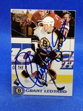 AUTOGRAPH AUTO Grant Ledyard 1998-99 Pacific #84