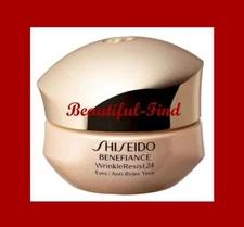 Shiseido Benefiance WrinkleResist24 Intensive Eye Contour Cream 0.5oz/15ml New
