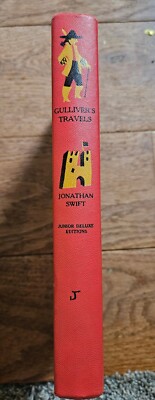 Vintage Gulliver's Travels Jonathan Swift Illustrated Junior