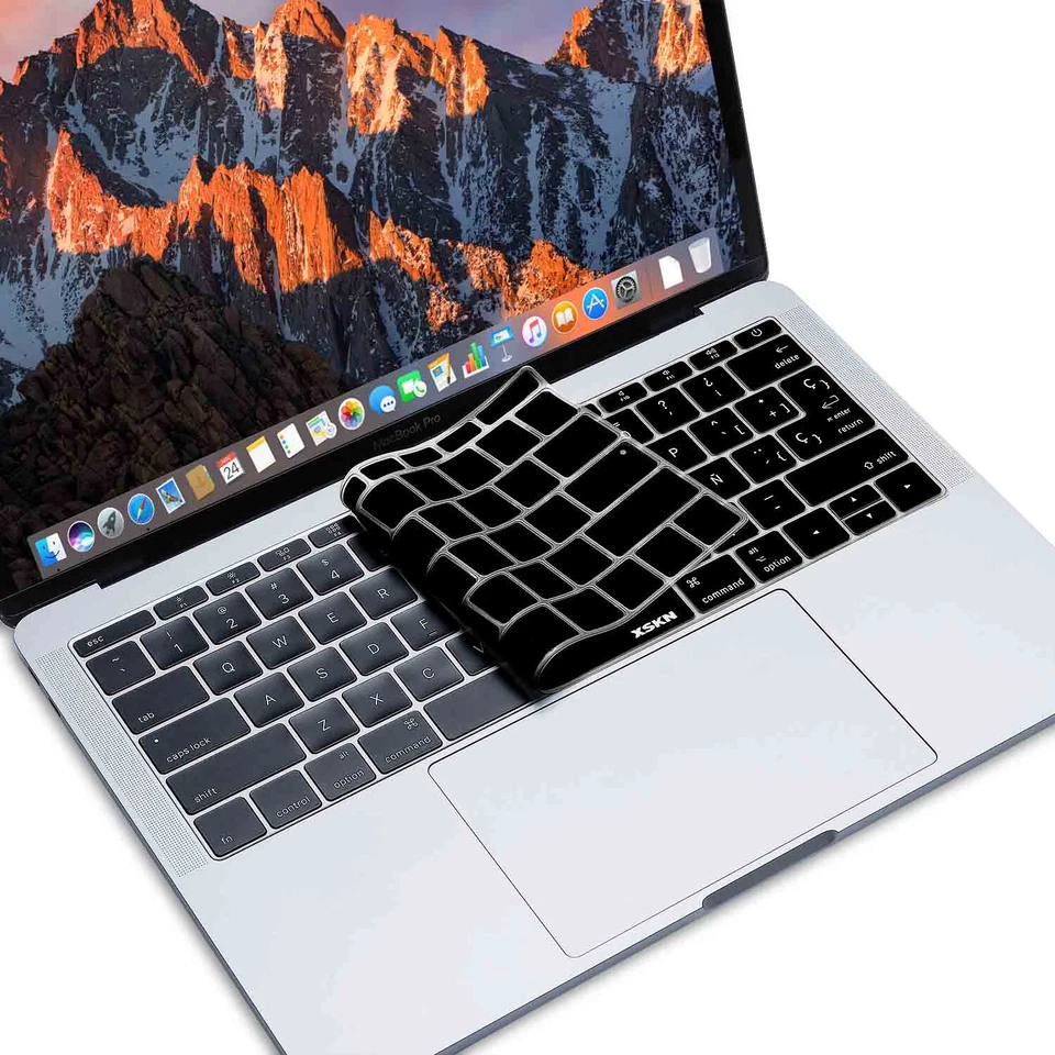 XSKN Spanish Keyboard Cover for Macbook Pro 13.3 no Touch Bar/Macbook 12 inch - Image 3 of 4