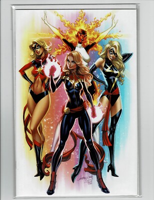 CAPTAIN MARVEL #1 F J SCOTT CAMPBELL VIRGIN VARIANT NEW/UNREAD 2019 1500 COPIES
