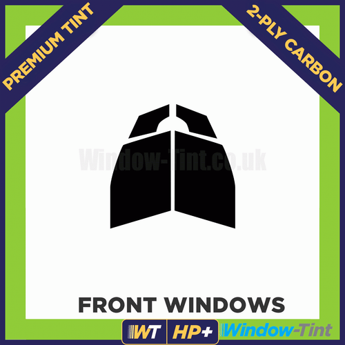 For Mercedes A Class 5-door (LWB) 98-04 Carbon Pre Cut Window Tint Front HP+ - Picture 2 of 10