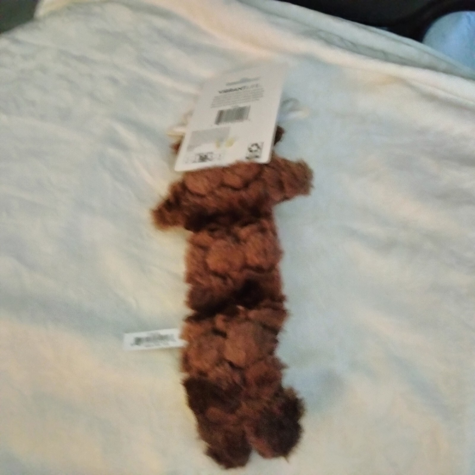 Vibrant Life Tough Buddy Durable Moose Dog Chew Toy Level 3 Moderate 3 Squeakers