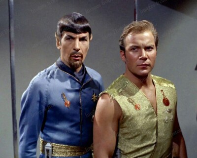 8x10 Print William Shatner Leonard Nimoy Star Trek Episode Mirror ...