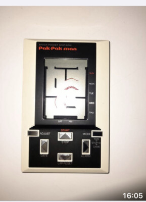 Handheld Game &Watch Epoch Pocket Digit-Com Pac Pac Man