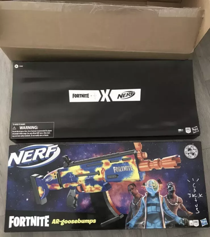 Travis Scott Cactus Jack Fortnite AR-Goosebumps Nerf Elite Dart Blaster - US