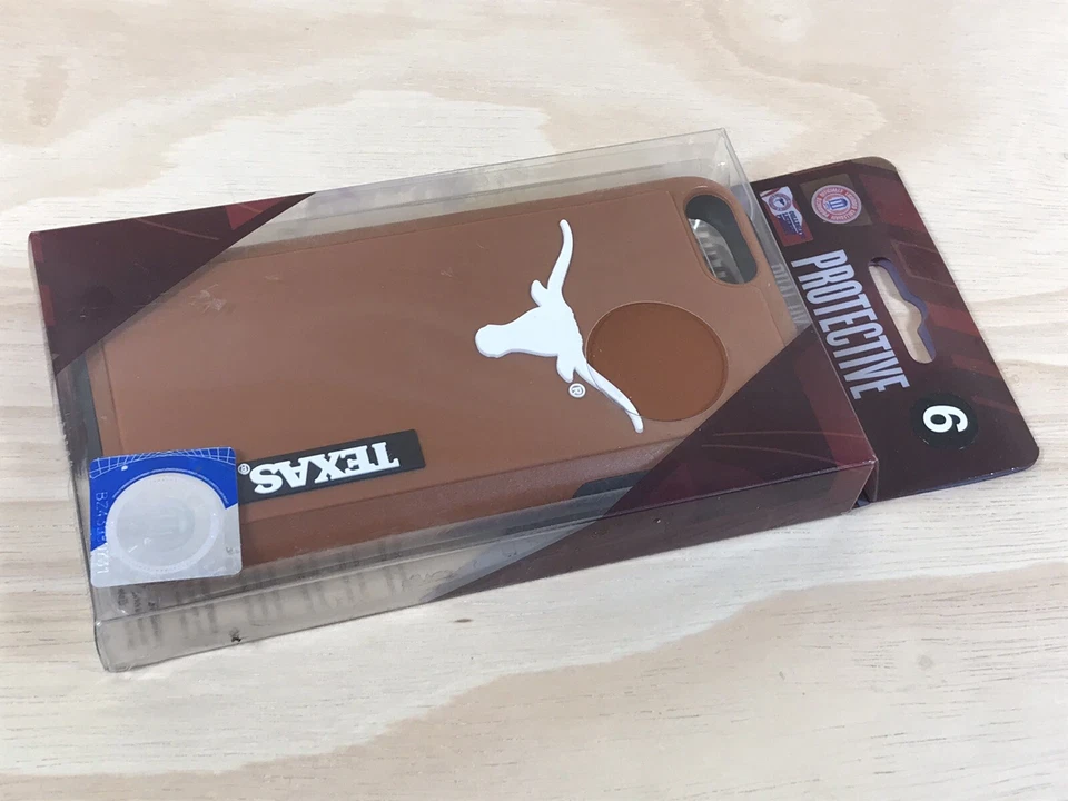 Funda híbrida doble protectora contra impactos Texas Longhorns iPhone 6 y 6s con licencia NCAA Foto 4 de 4