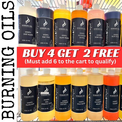 Burning Oil - Fragrance Scented Oil, Perfume Oil for Oil Burner Lamp, Wax Warmer