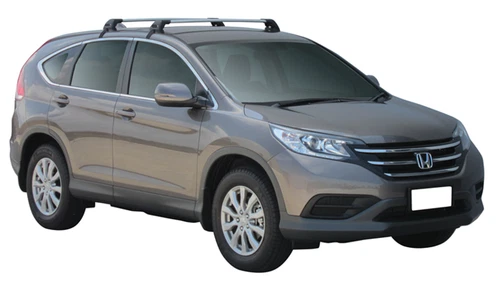 2xBLACK Cross bar / Roof rack for Honda CRV 2012- june 2017 / Fits Nake roof - Picture 3 of 3
