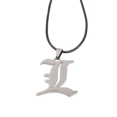 Goldenvalueable Death Note Anime L Necklace | eBay