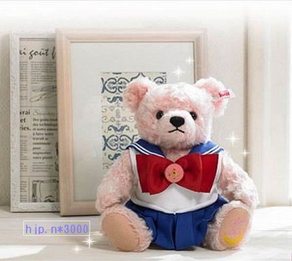 Steiff x Sailor Moon Teddy Bear Doll Figure Costume Anime Steiff x Sailor Moon Teddy Bear Doll Figure Costume Anime