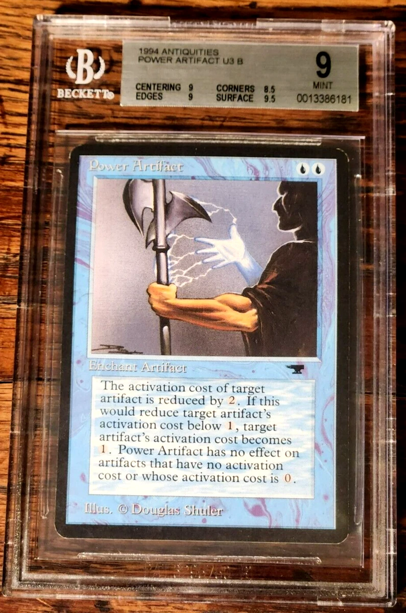 Power Artifact BGS 9 MINT Antiquities Vintage MTG - Fast Shipping!