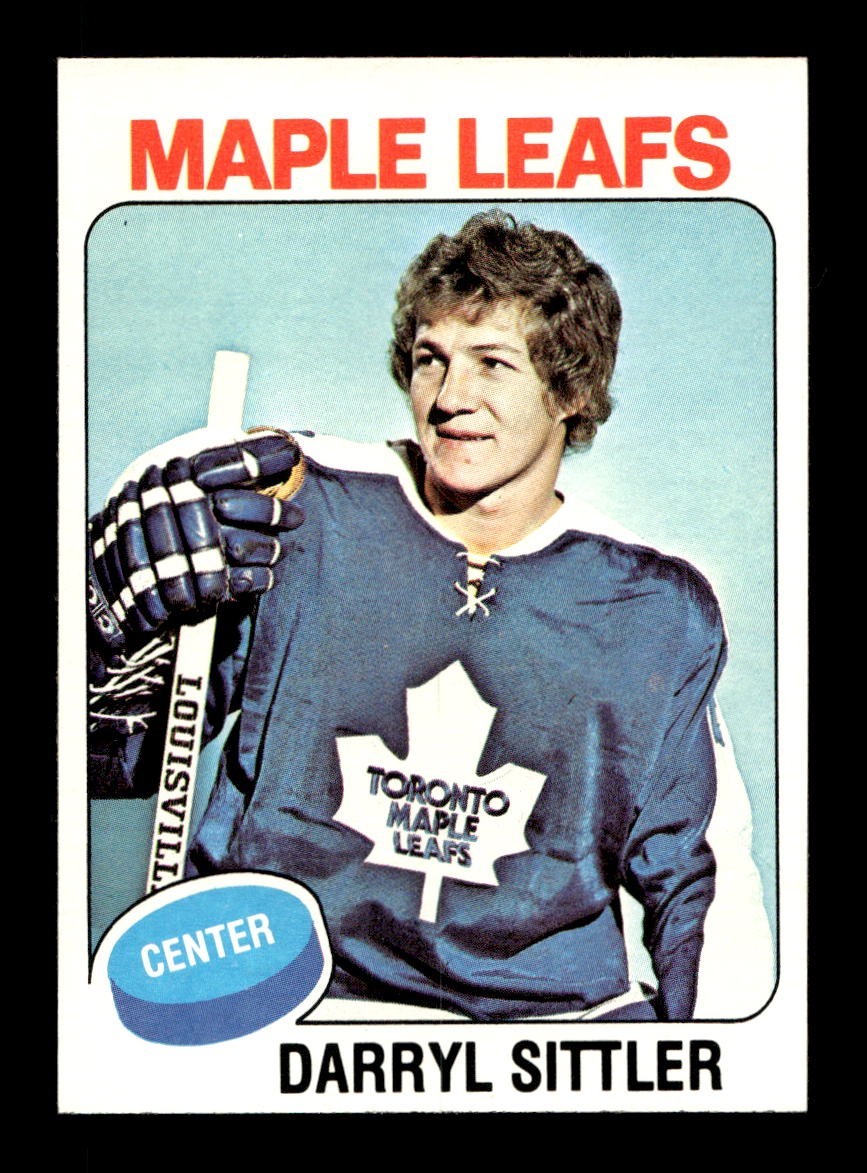 1975 76 Topps #150 Darryl Sittler Maple Leafs NEAR MINT *8z