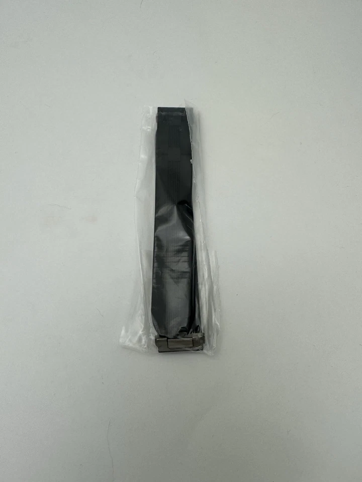 Correa de reloj de goma genuina Cartier Roadster Panda OEM 19 mm X1 8 mm - totalmente nueva Foto 3 de 4