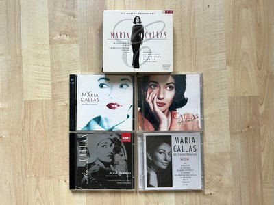 5x Maria Callas Life Art; Mad Scenes; Arien | CD Musik Sammlung | Guter Zustand