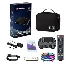 vSeeBox V3 Plus Android 11 TV Box 4GB 64GB  Accessory Kit  WiFi 6  8K HDR