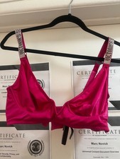 Victoria  s Secret XL Bralette With Shiny Straps