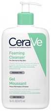 CeraVe Foaming Cleanser for Normal to Oily Skin with Niacinamide and 3 Essential