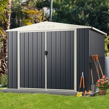 Yard Lawn Garden Storage House Storage Shed for Bike Garbage Can Tool Lawnmower