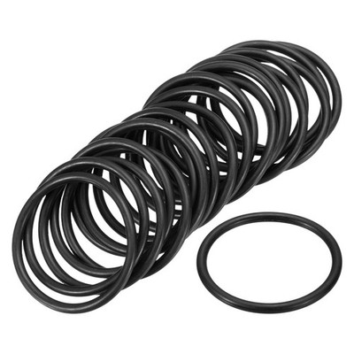 20Pcs AS-223 O-Rings Nitrile Rubber O-Rings 1-5/8'' ID 1-7/8'' OD 1/8'' Width,