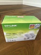 TP-Link AV500 Nano Powerline Adapter White Starter Kit
