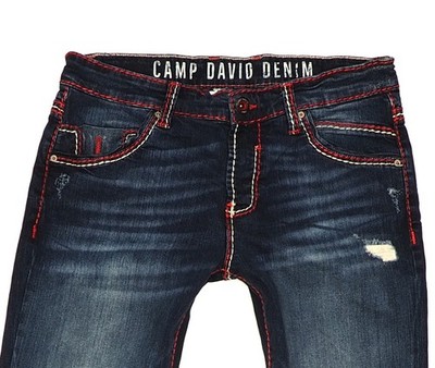 ORIGINAL CAMP DAVID ROBIN HERREN JEANS   W32 L34 **TOP 2026 32/34 **