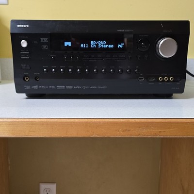 Integra DTR-50.4 7.2 Ch AV Receiver Black Radio Tuner Dolby DTS-HD.