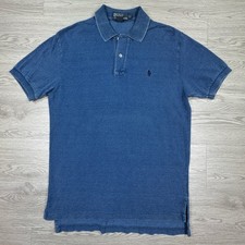 Polo Ralph Lauren Men's Polo Shirt Blue Small Short Sleeve Cotton Pique Logo