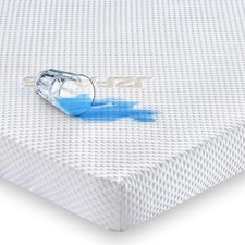 Premium Crib Mattress Pad Cover Waterproof Protector Sheets 52" x 28", Soft, ...