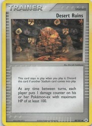 Desert Ruins 88/101 Hidden Legends Reverse Holo