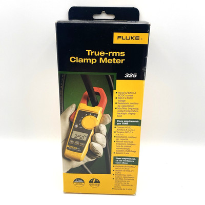 FLUKE 325 TRUE RMS 600V AC/DC CLAMP METER 40.00 A / 400.0A BRAND NEW