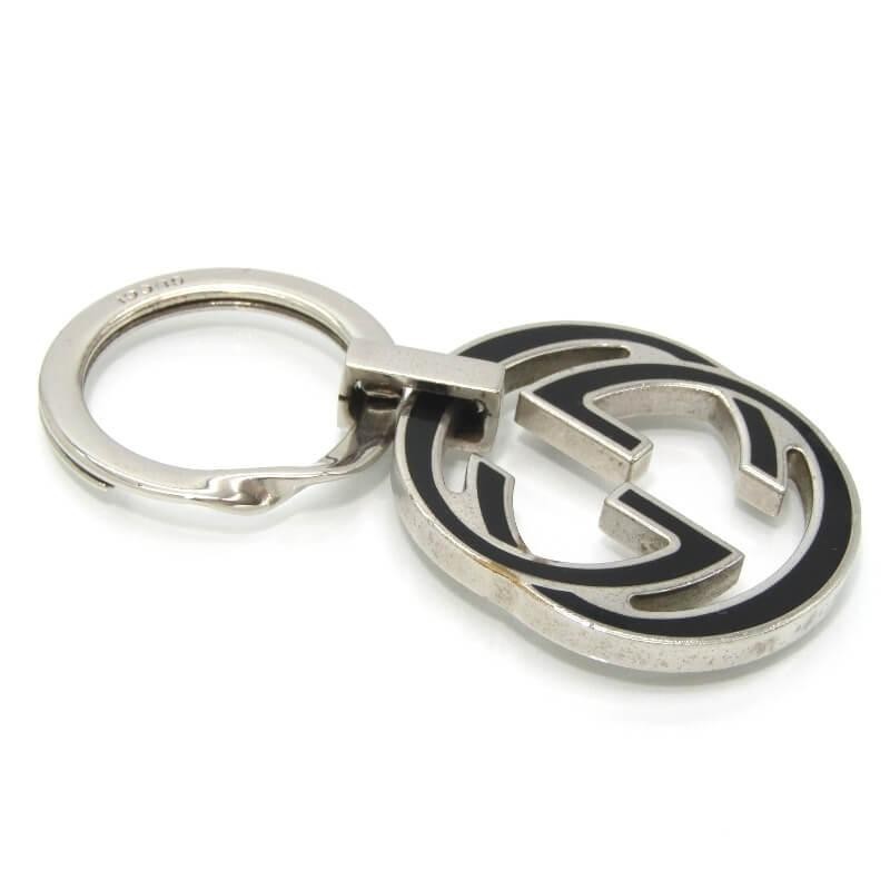 Authentic Gucci Interlocking G Bag Charm Key hold… - image 1