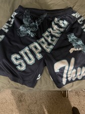 Supreme Slapshot Baggy Mesh Short Navy Medium