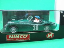 NINCO 1/32ND 50160 JAGAUR XK120 LIEGE ROME LIEGE GREEN 39 BNIB SCALEXTRIC COMP