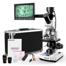 Lab Compound Monocular Microscopes with Constant Temperature,Dual-View Micros...
