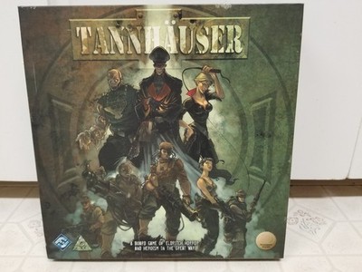 Tannhauser Board Game Eldritch Horror Fantasy Flight Games Complete