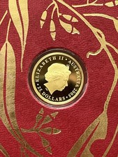 2005 Australia Gold Sovereign Proof 22ct Perth Mint Box Book COA