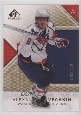 2007-08 SP Game Used Edition Gold 39/100 Alex Ovechkin Alexander Ovechkin #1 f0e