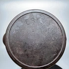 Erie #7 Cast Iron Skillet 701E Rare Variant Cursive E Heat Ring Antique 🔥