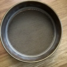 Gilson US Standard Test Sieve 8" Brass #8  0.0937 Opening