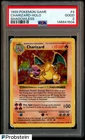1999 Pokemon Game Shadowless #4 Charizard Holo PSA 2 GD