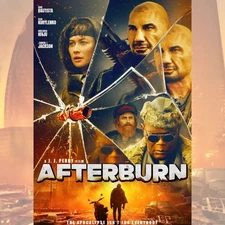 Afterburn 2025 DVD Action Comedy SCI-FIC Movie Full HD Region Free-NEW